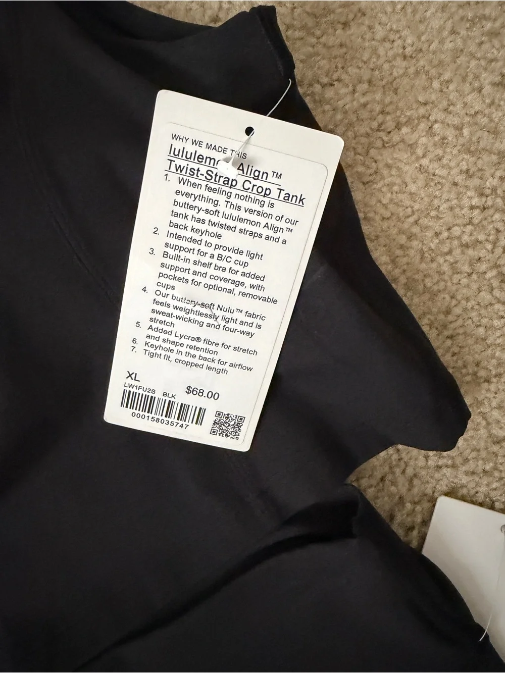 lululemon align twist set XL/10